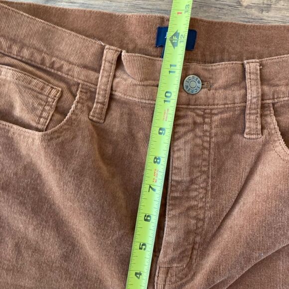 J Crew Corduroy Pants Womens 31 Brown Slim Stretch Casual Classic Fall Preppy - Picture 7 of 7